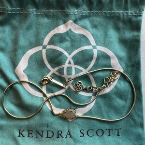 Kendra Scott Necklace in Iridescent Drusy